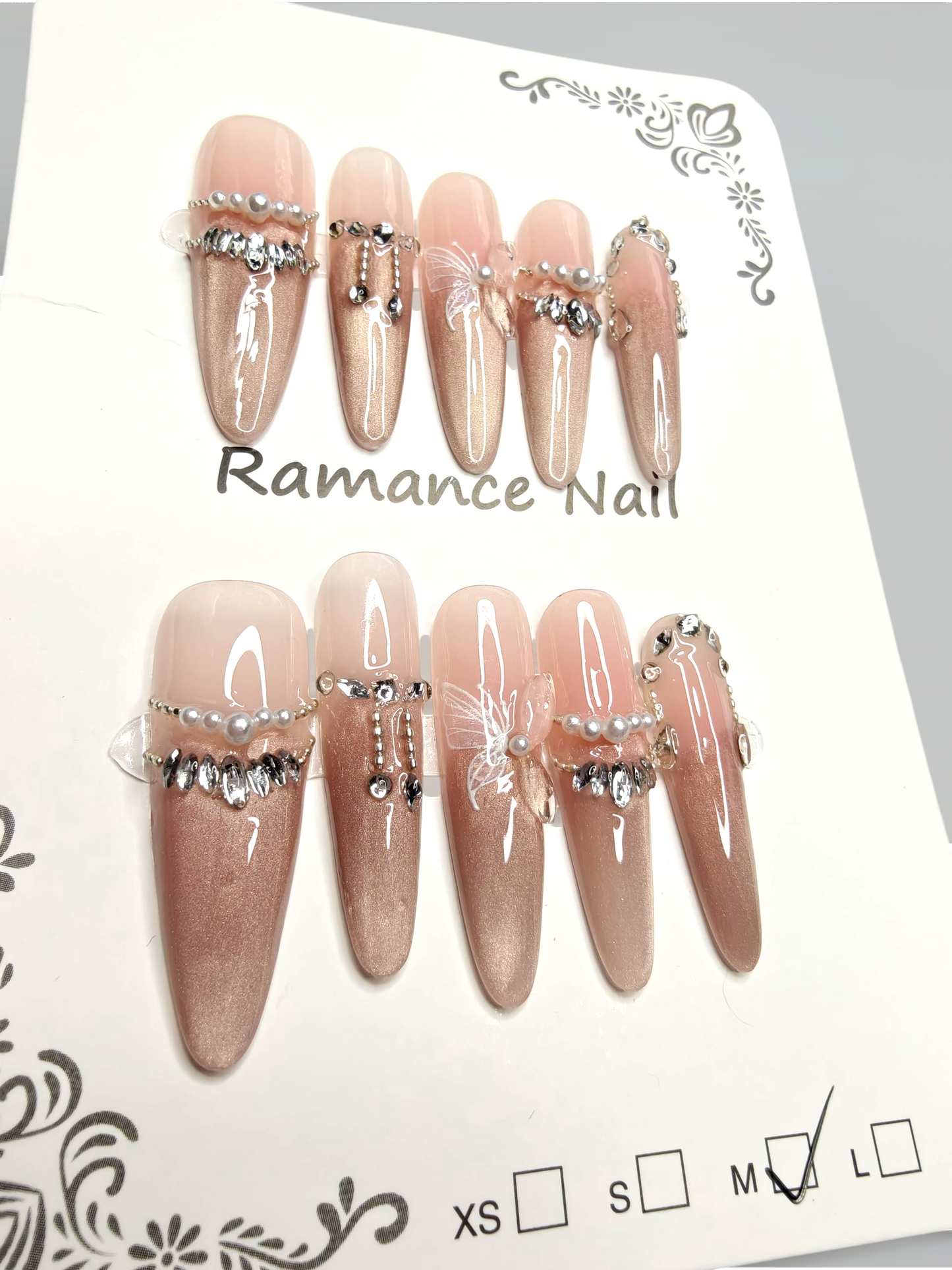 Extra Long Nails Size Medium