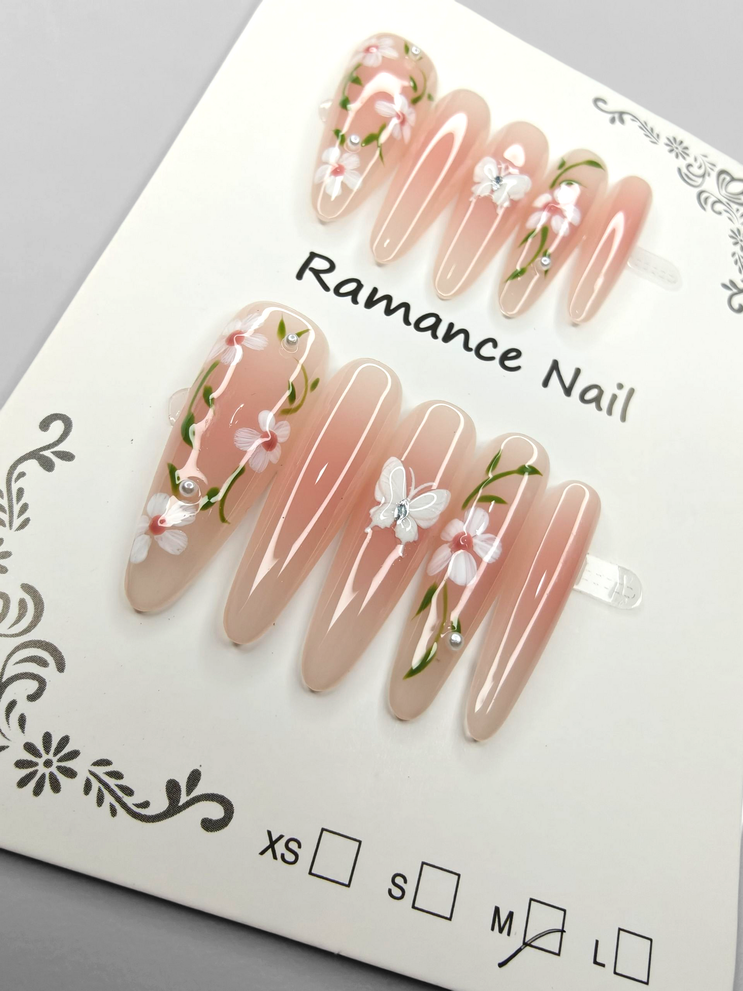 Extra Long Nails Size Medium