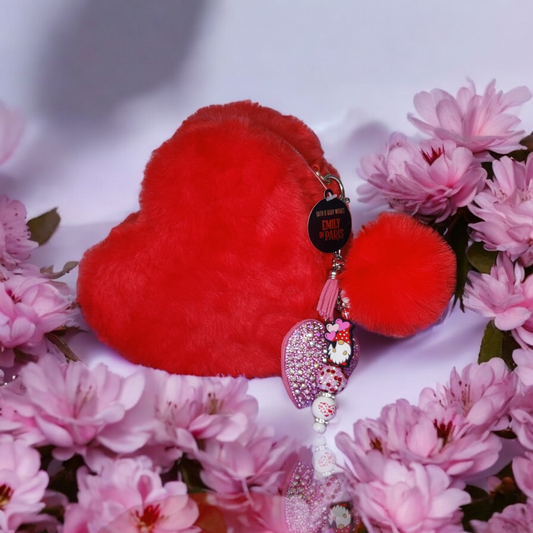 Keychain & Heart Bag GIFT SET!