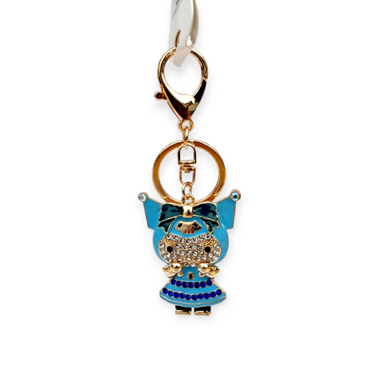 Hello Kitty Blue Keychain