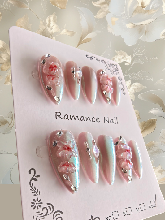 🚨🎉NEW🎉🚨 3D Floral Hollow Nails