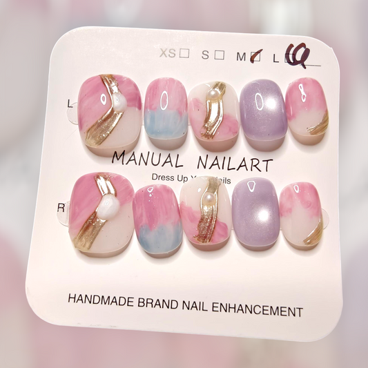 Short Pink Nails