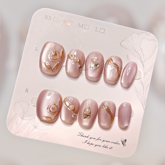 Round square Nails