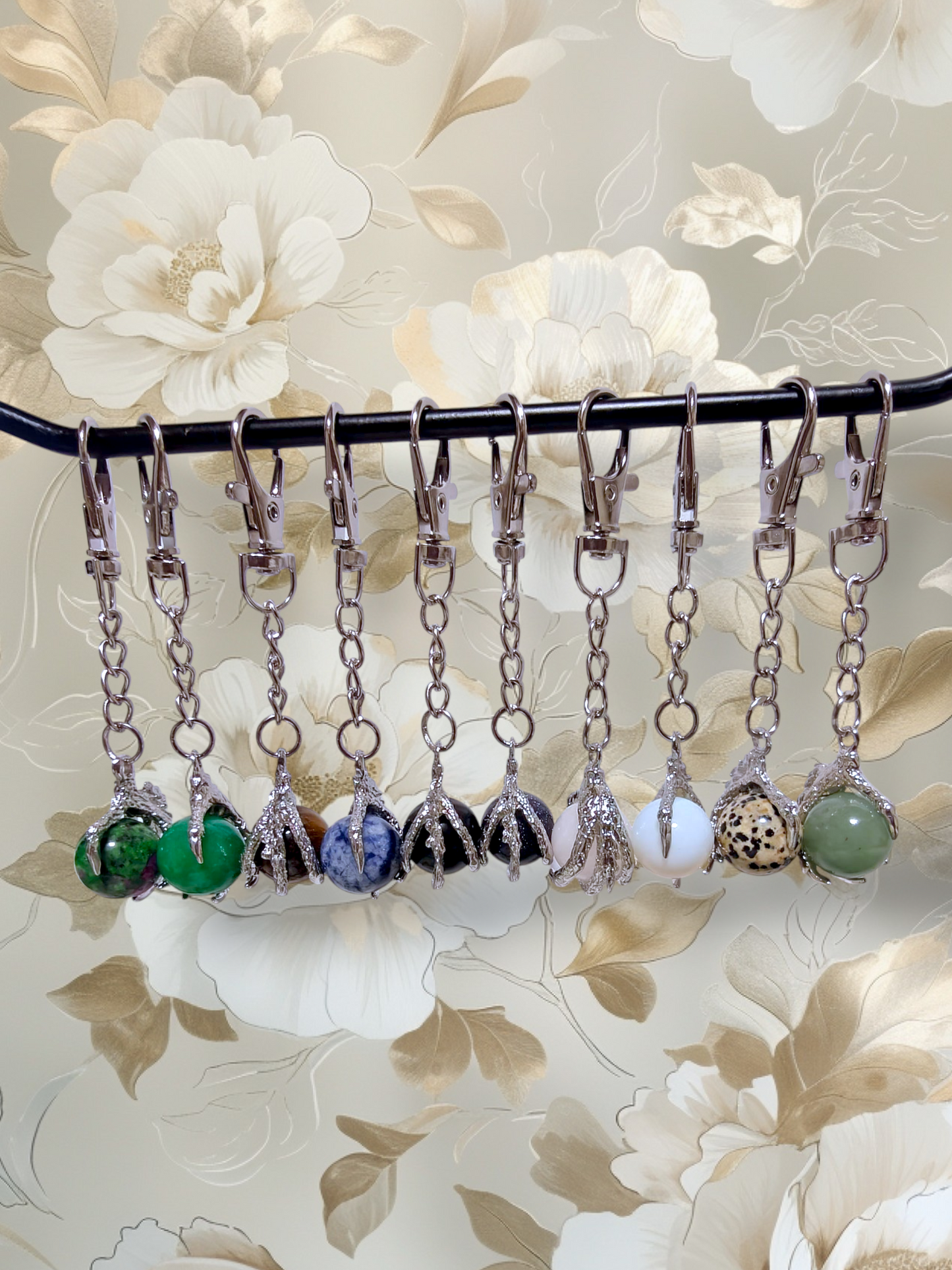 Dragon crystal claw Keychain