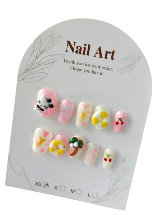 Short kitty Nails Size XSmall