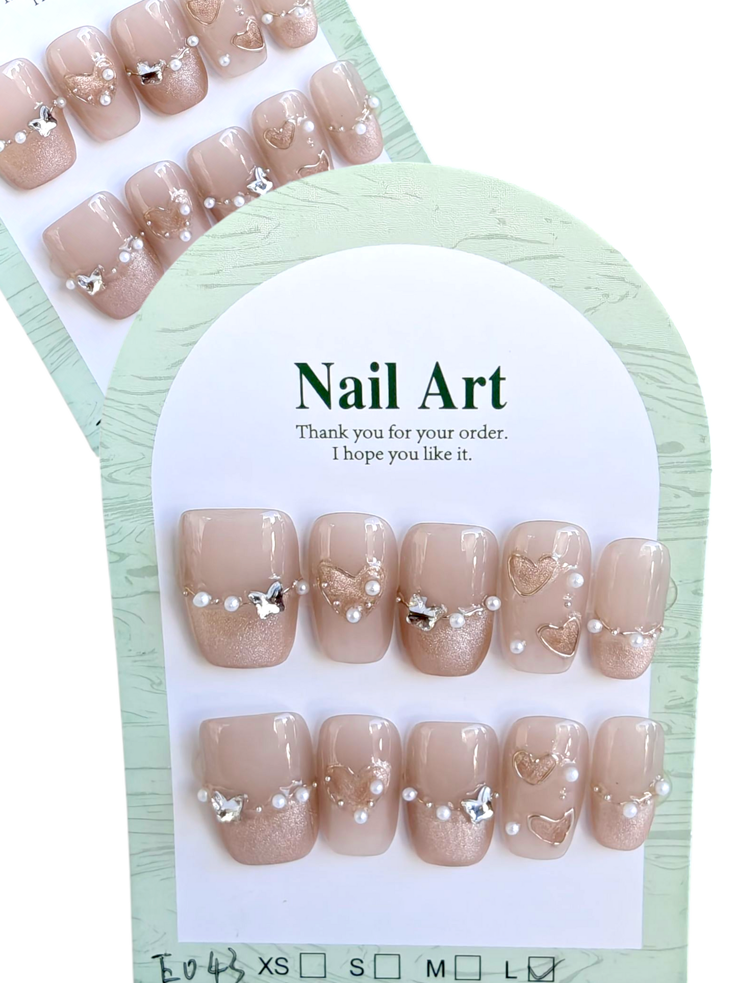 Square Nails Size Large