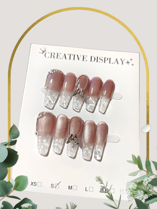 Long Coffin Nails Size S