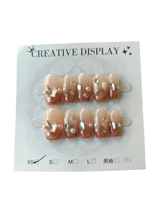 Square Nails size Xsmall