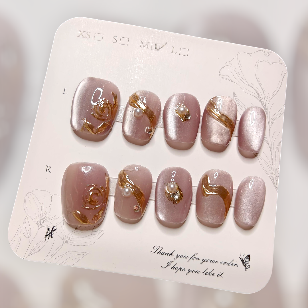 Square Nails Size Medium