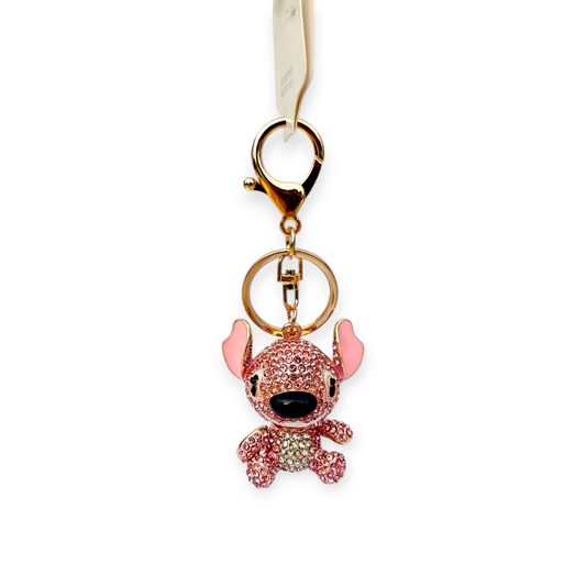 Stitch Angel Keychain