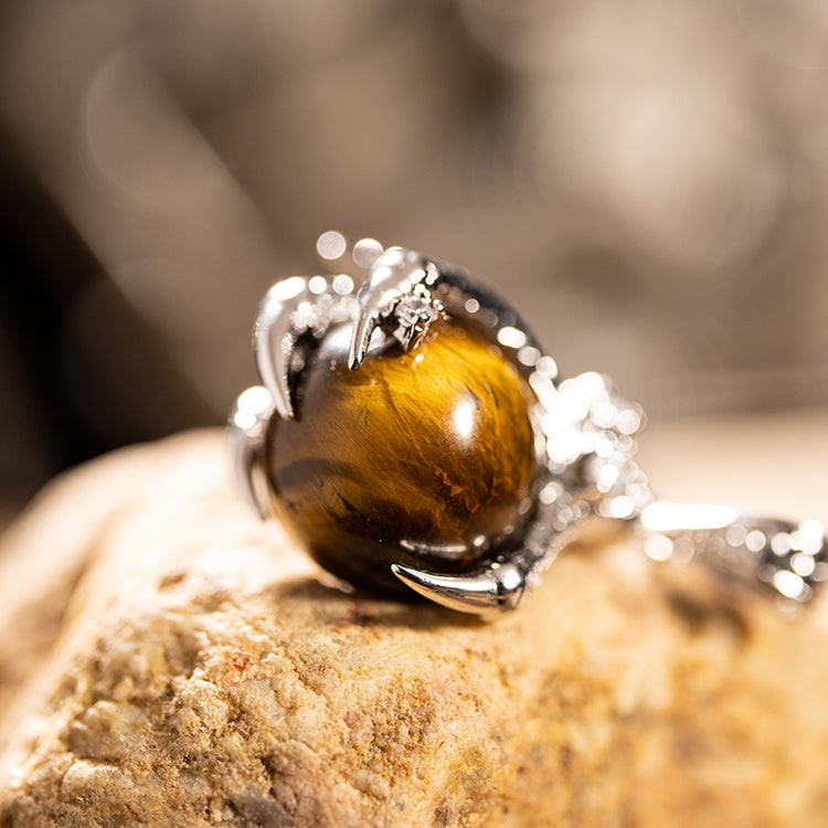 Dragon crystal claw Keychain