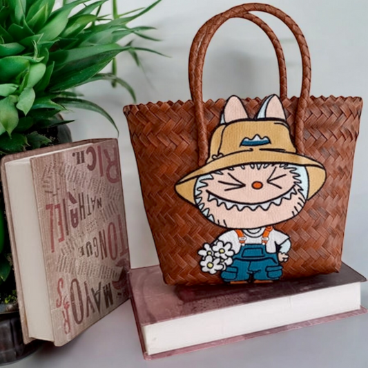 Labubu Woven summer Purse