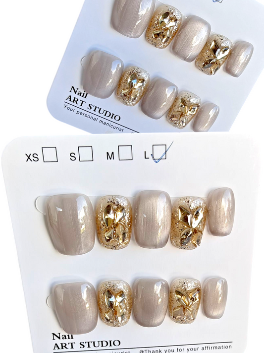 Square Nails Size Large