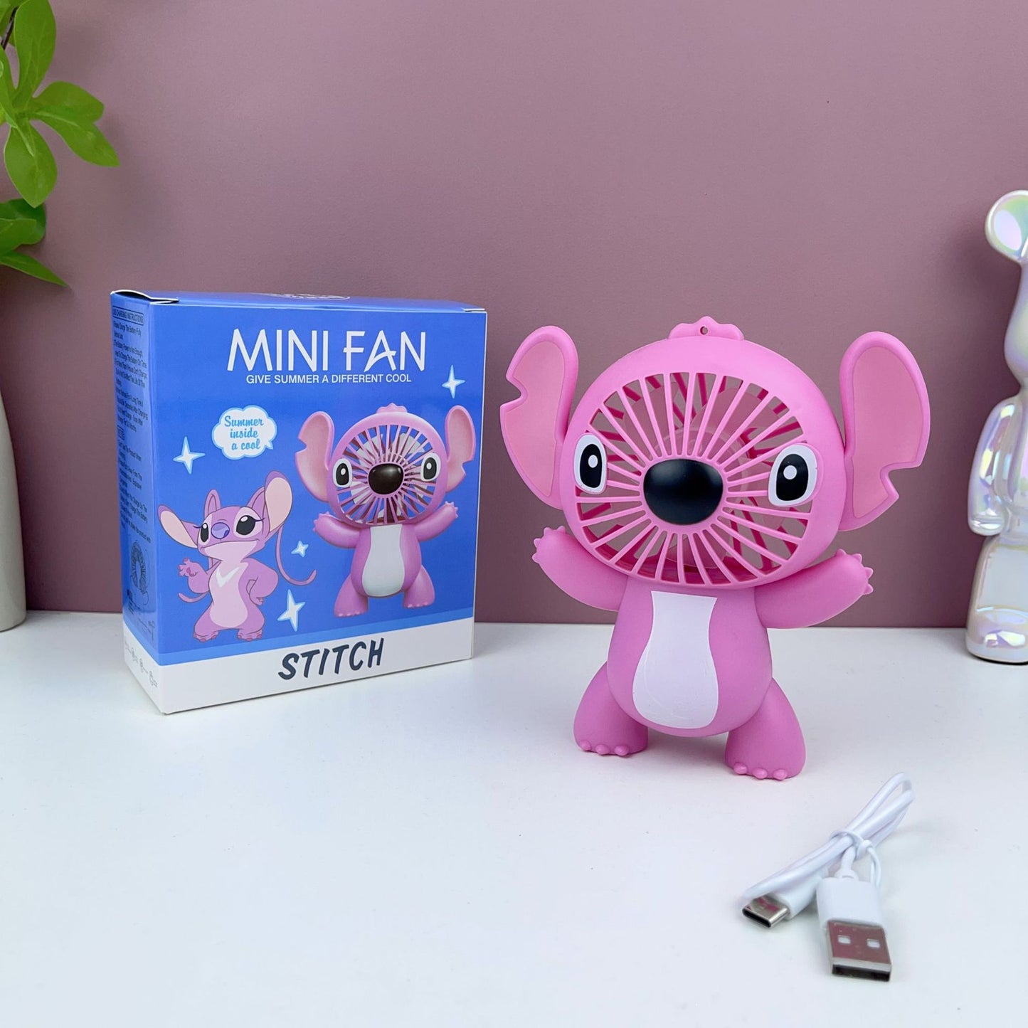 Stitch Hand Fan